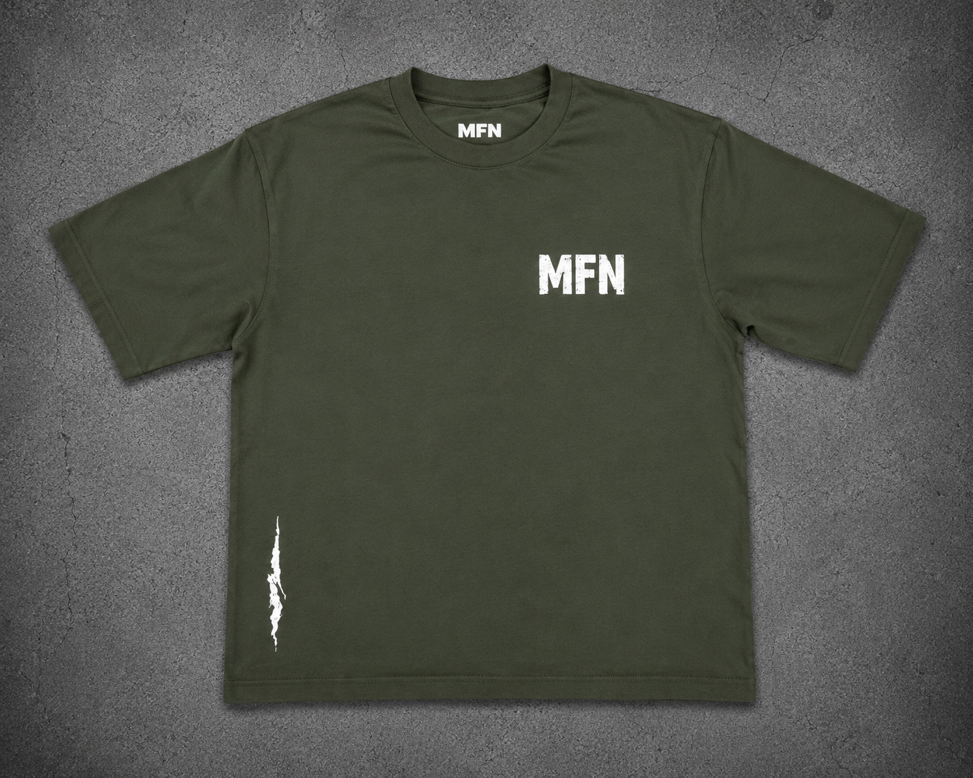 Solid Olive green T Shirt