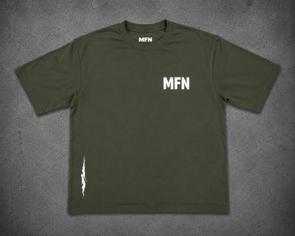 Solid Olive green T Shirt