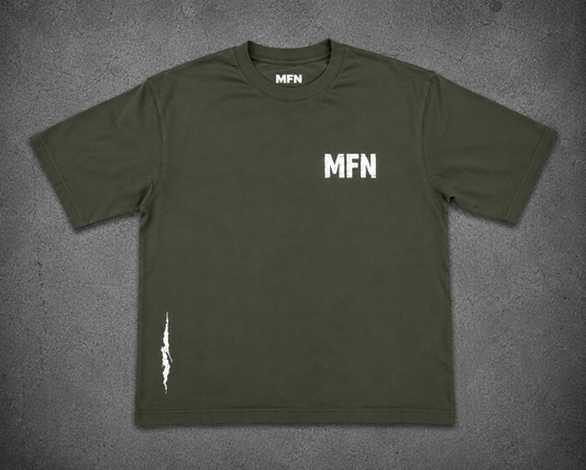 Solid Olive green T Shirt