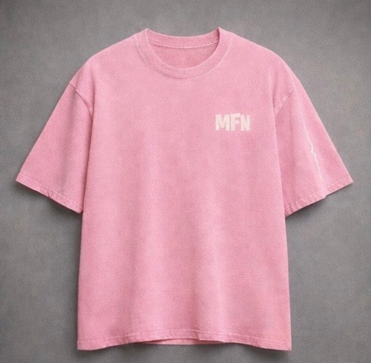 MFN Statement Tee – Dust Pink