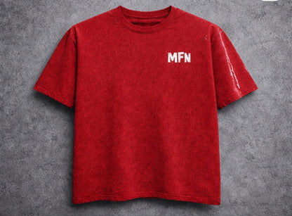 MFN Statement Tee – Fire Red
