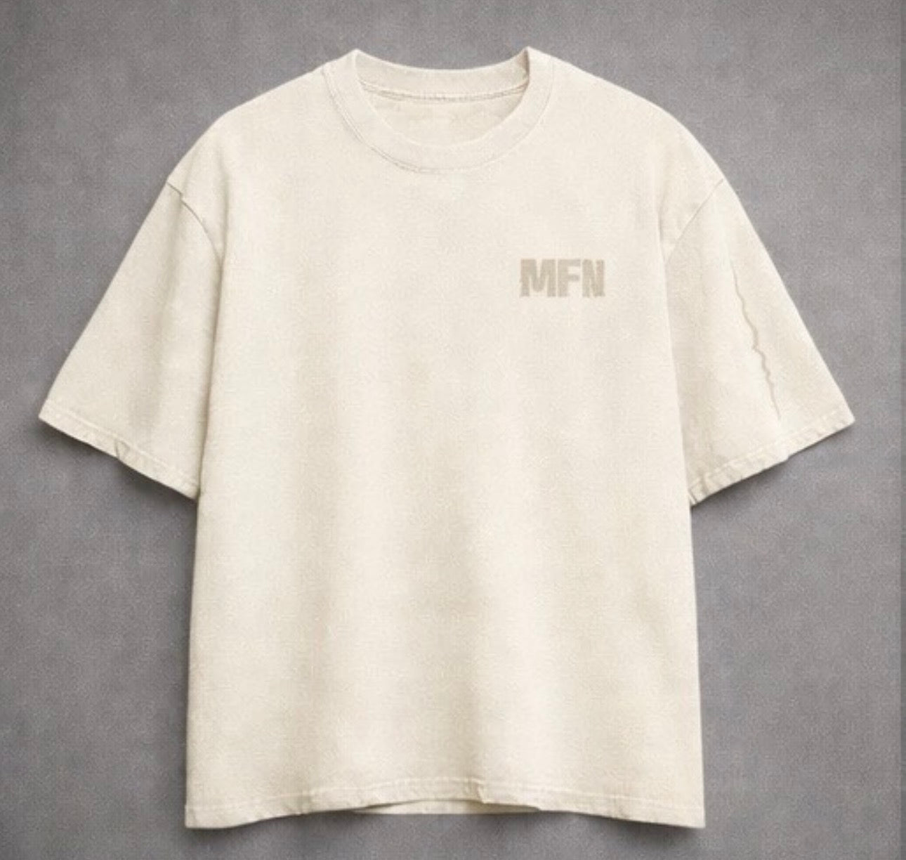 MFN Statement Tee – Cream White