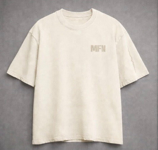 MFN Statement Tee – Cream White
