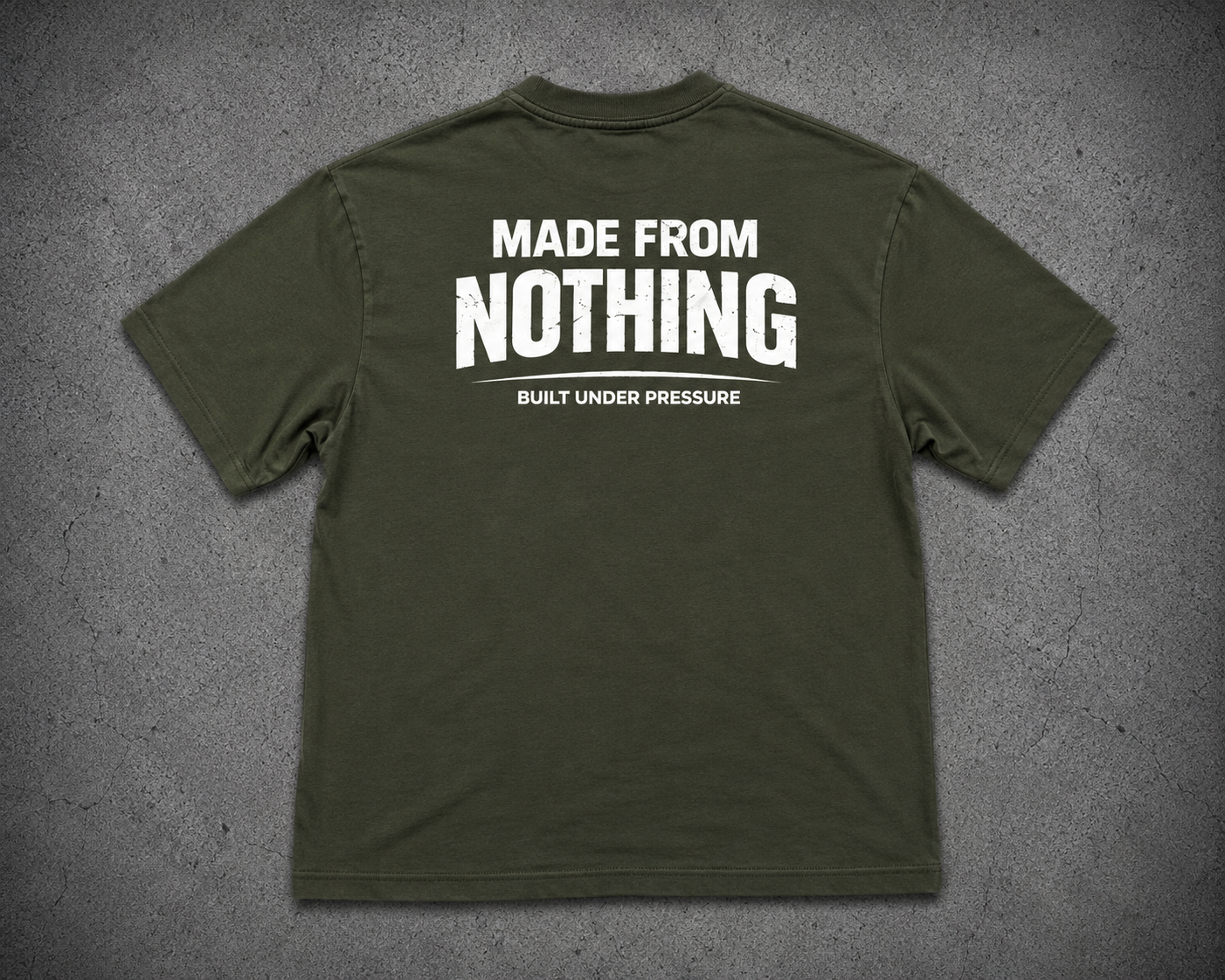 Solid Olive green T Shirt