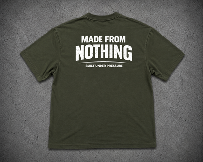 Solid Olive green T Shirt