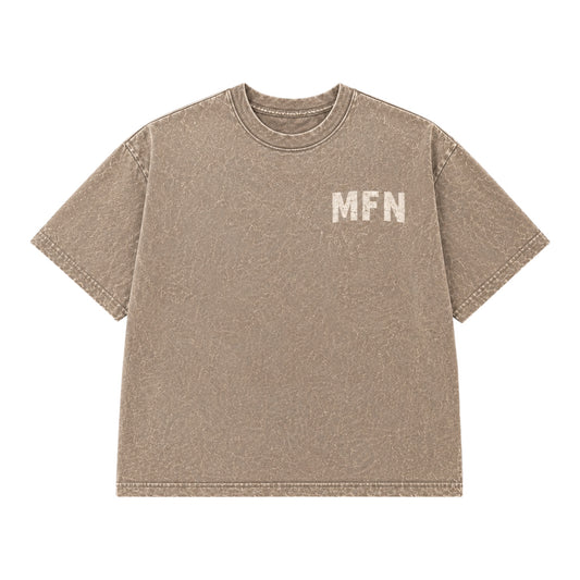 MADE FROM NOTHING™ Heavyweight Acid Wash Tee