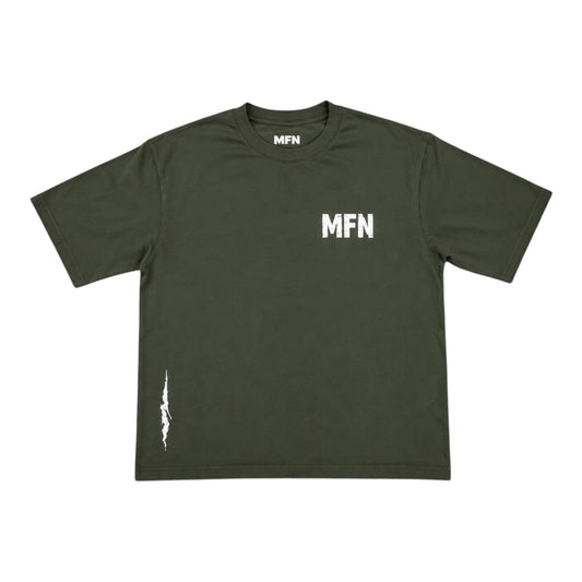 Solid Olive green T Shirt