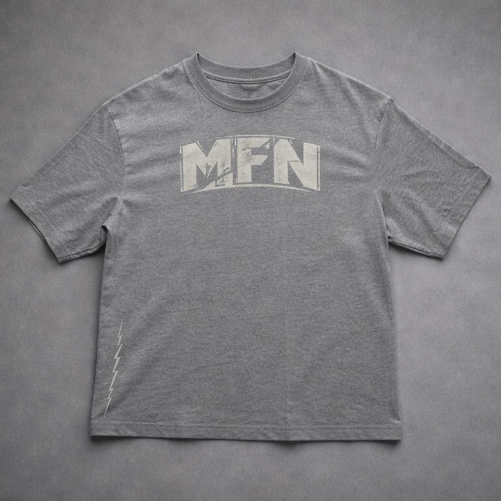 MFN Oversized Tee – Grey